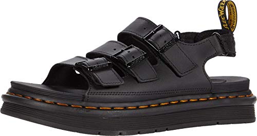 靴 Dr.Martens SOLOMAN 25cm Soloman Men's Leather Strap Sandals Black – rue de can